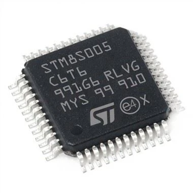 32KB פלאש/STM8S005C6T6 LQFP-48 16 מגה-הרץ/8-סיביות מיקרו-בקר-MCU