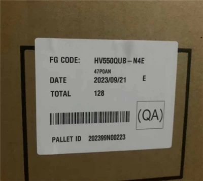 BOE 55 Inch HV550QUB-N4E High Transparency Glass 8.0 שידור